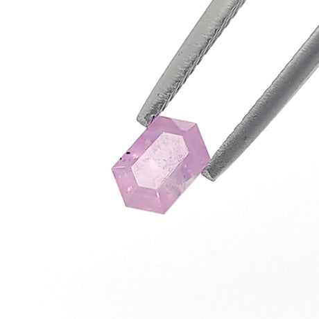 Bubblegum Pink Sapphire Hexagonal Mixed cut 1.02 carats