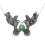 Double Huia Pendant