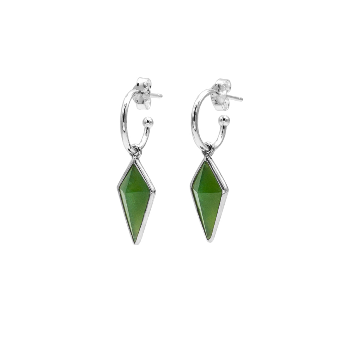 Pounamu Pinnacle Earrings