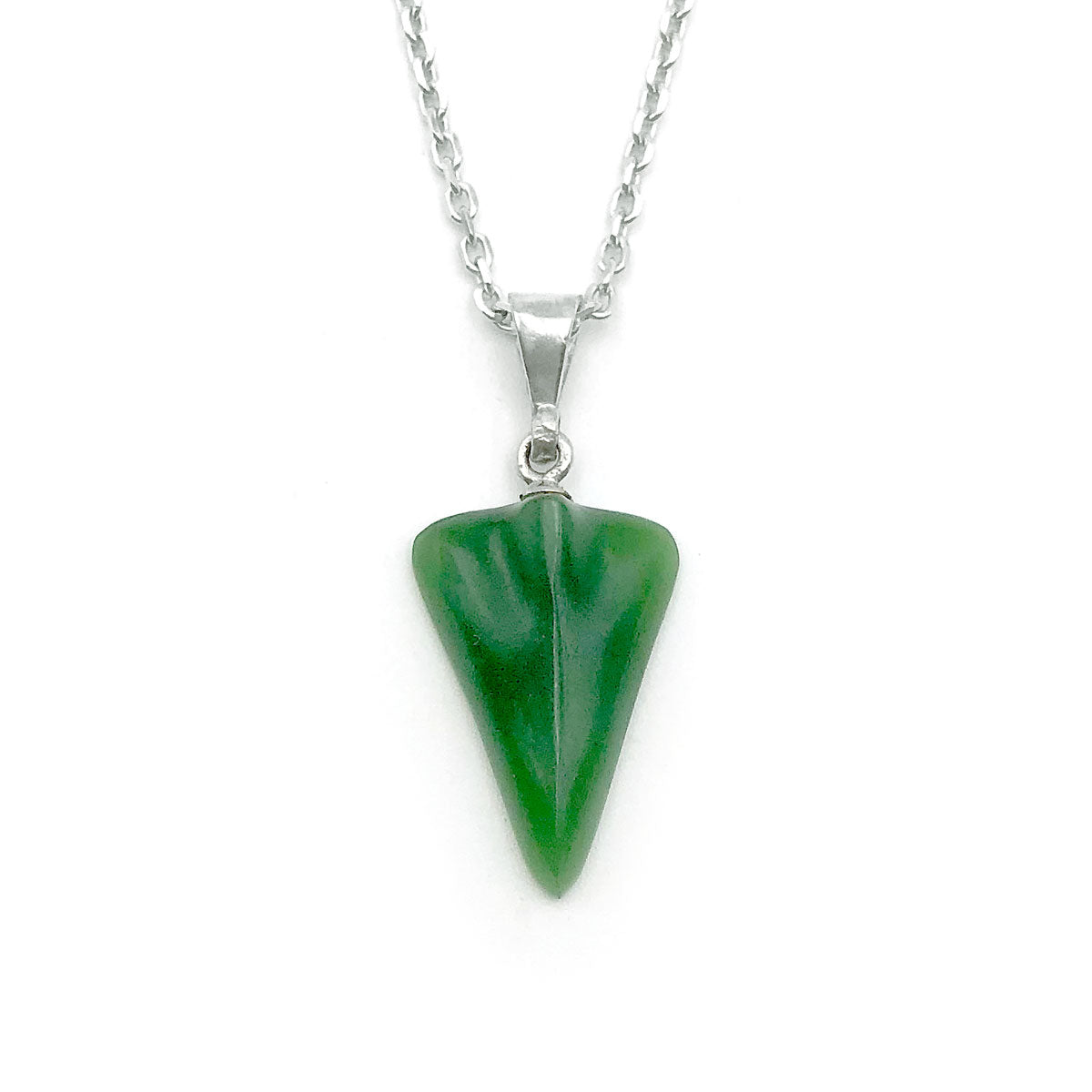 Pounamu Jet Plane Charm Pendant