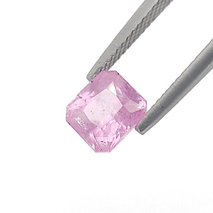 Light Pink Sapphire Octagonal Mixed cut 2.97 carat