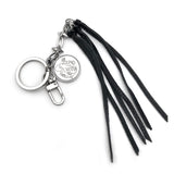 Octopus Anchor Leather Tassel NVK Keyring