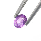 Pinky Purple Sapphire Oval cut 1.55 carat