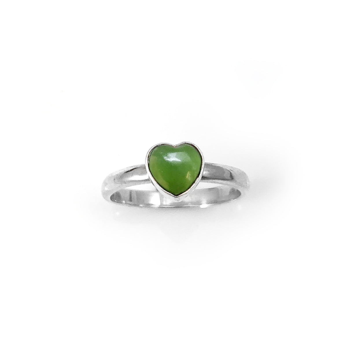 Pounamu Heart Ring