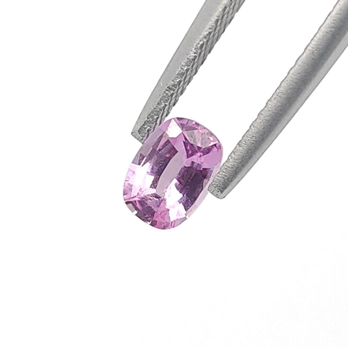 Super Sparkly Pink Sapphire Cushion Oval Mixed cut 1.00 carat
