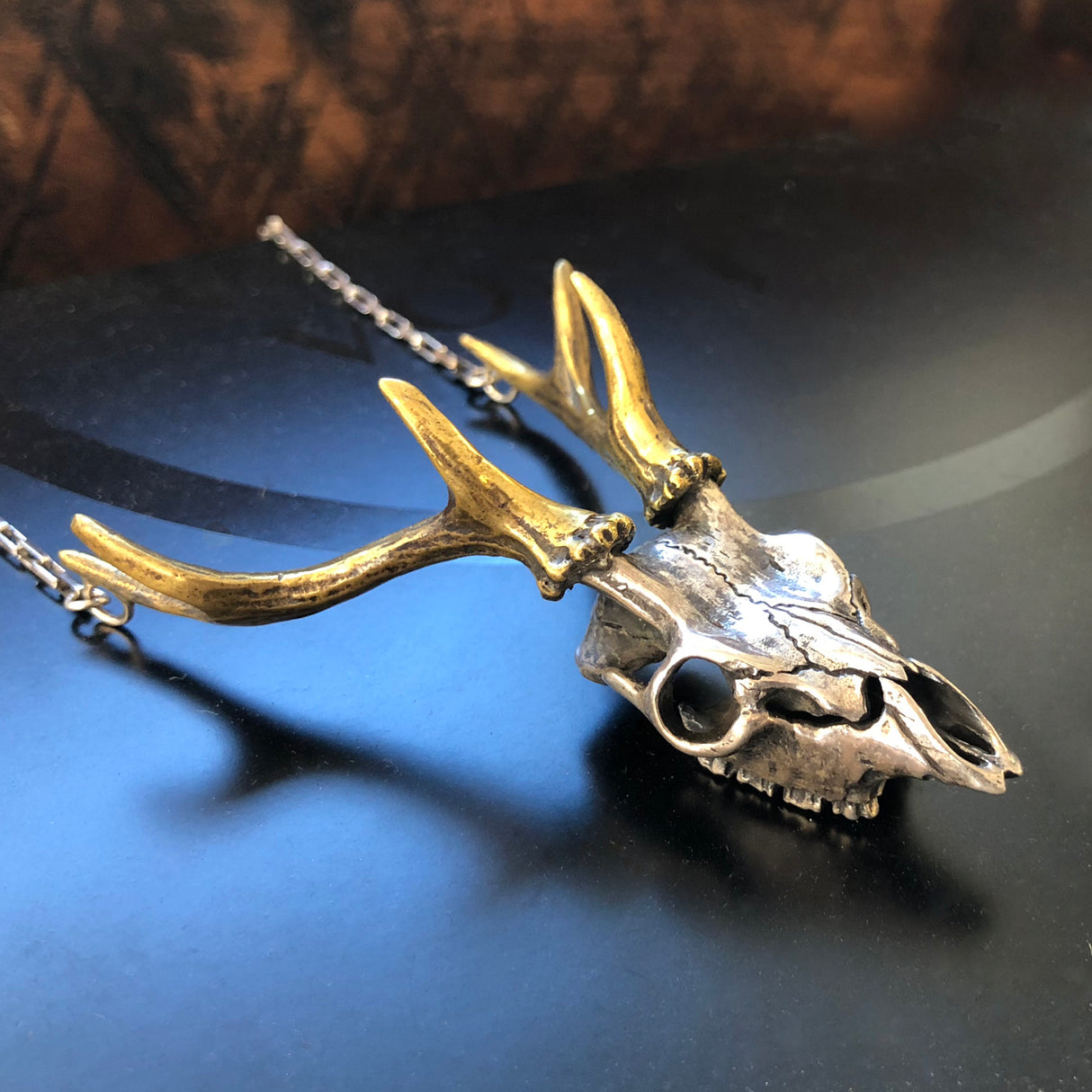 Stag Skull Necklace